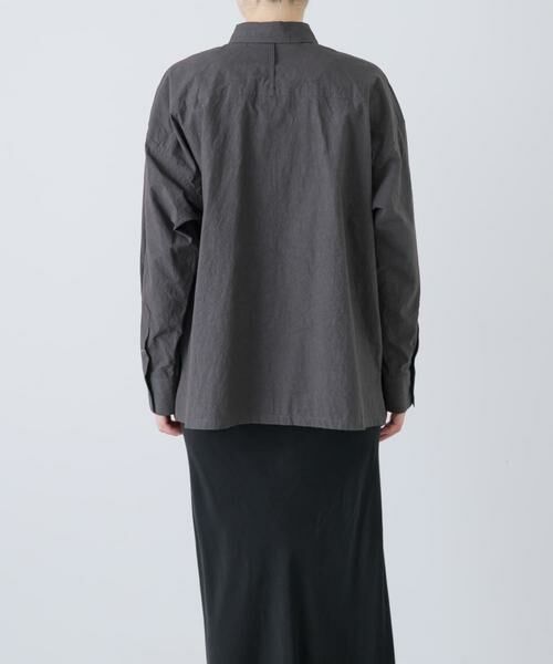 かぐれ / かぐれ シャツ・ブラウス | 『ユニセックス』コットンレギュラーカラーボックスシャツ | 詳細26