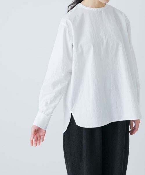 かぐれ / かぐれ シャツ・ブラウス | コットンクルーネックプルオーバーシャツ | 詳細10