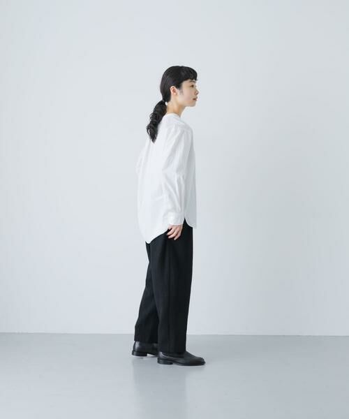 かぐれ / かぐれ シャツ・ブラウス | コットンクルーネックプルオーバーシャツ | 詳細5