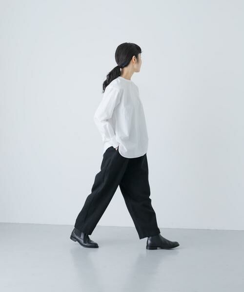 かぐれ / かぐれ シャツ・ブラウス | コットンクルーネックプルオーバーシャツ | 詳細6