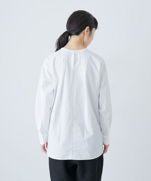 かぐれ / かぐれ シャツ・ブラウス | コットンクルーネックプルオーバーシャツ | 詳細9