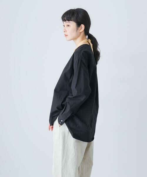 かぐれ / かぐれ シャツ・ブラウス | コットンクルーネックプルオーバーシャツ | 詳細16