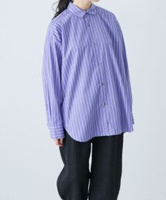 かぐれ / かぐれ シャツ・ブラウス | コットンストライプレギュラーシャツ