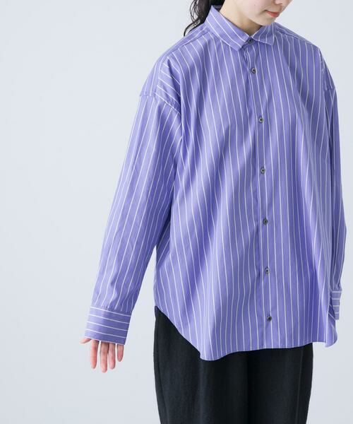 かぐれ / かぐれ シャツ・ブラウス | コットンストライプレギュラーシャツ | 詳細10