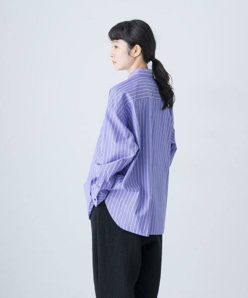 かぐれ / かぐれ シャツ・ブラウス | コットンストライプレギュラーシャツ | 詳細2