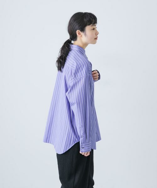 かぐれ / かぐれ シャツ・ブラウス | コットンストライプレギュラーシャツ | 詳細3