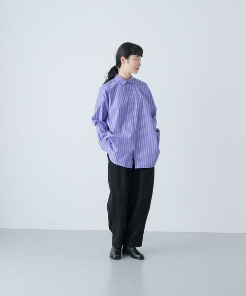 かぐれ / かぐれ シャツ・ブラウス | コットンストライプレギュラーシャツ | 詳細4