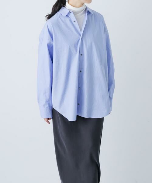 かぐれ / かぐれ シャツ・ブラウス | コットンストライプレギュラーシャツ | 詳細15