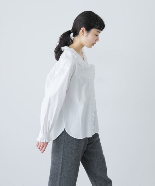 かぐれ / かぐれ シャツ・ブラウス | Ruffle collar shirt | 詳細3