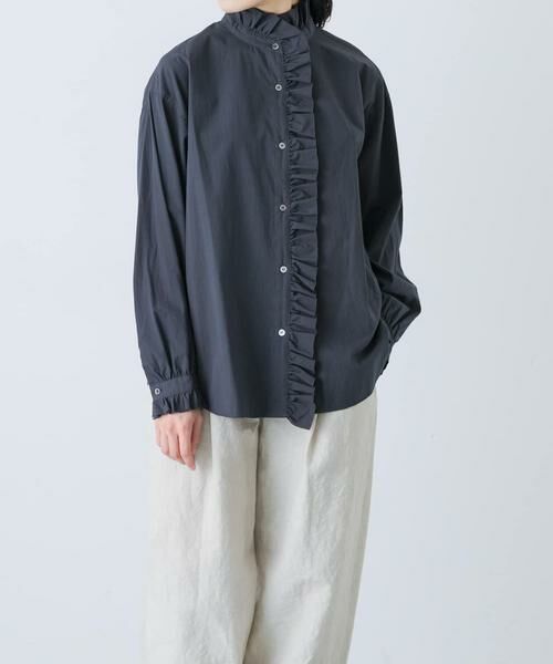 かぐれ / かぐれ シャツ・ブラウス | Ruffle collar shirt | 詳細9
