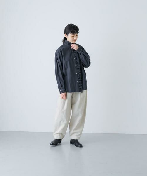 かぐれ / かぐれ シャツ・ブラウス | Ruffle collar shirt | 詳細13