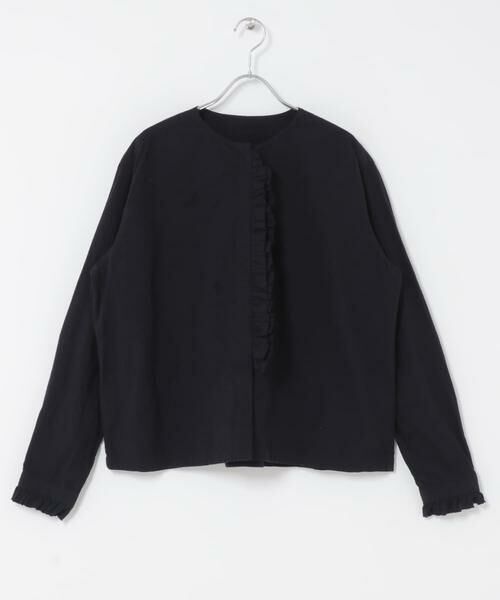 かぐれ / かぐれ シャツ・ブラウス | コットンシルクフリルブラウス | 詳細7