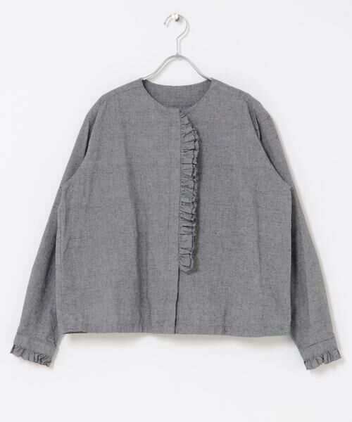 かぐれ / かぐれ シャツ・ブラウス | コットンシルクフリルブラウス | 詳細20