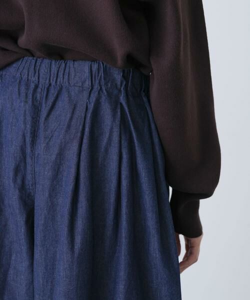 かぐれ / かぐれ デニムパンツ | デニムタックワイドパンツ | 詳細12