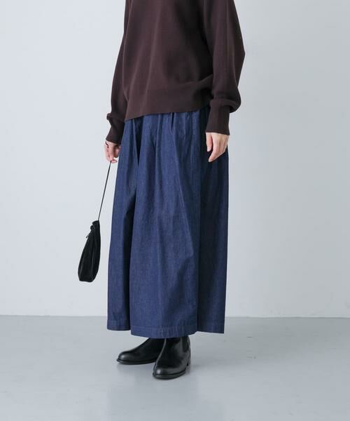 かぐれ / かぐれ デニムパンツ | デニムタックワイドパンツ | 詳細2