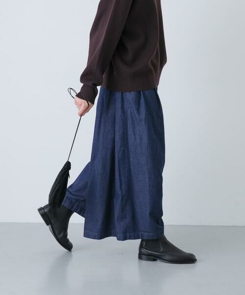 かぐれ / かぐれ デニムパンツ | デニムタックワイドパンツ | 詳細3