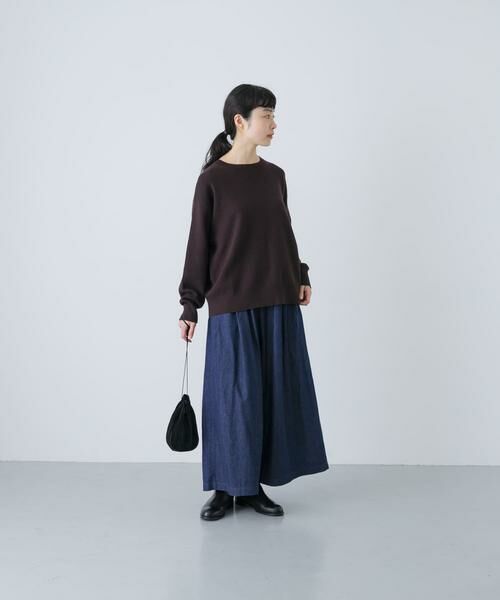 かぐれ / かぐれ デニムパンツ | デニムタックワイドパンツ | 詳細4