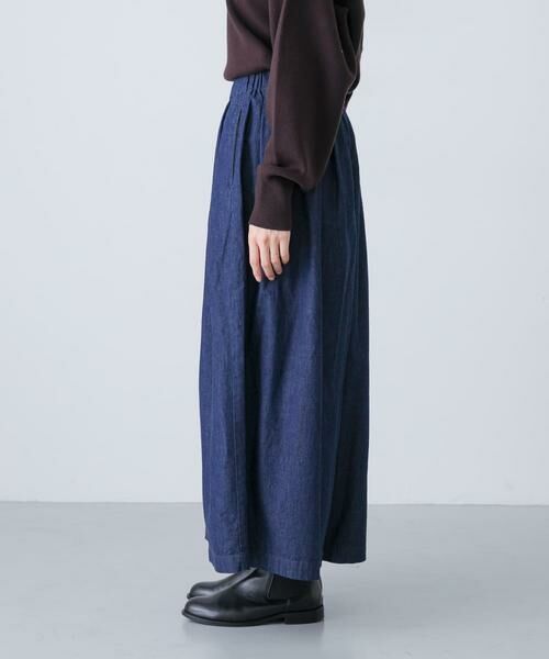 かぐれ / かぐれ デニムパンツ | デニムタックワイドパンツ | 詳細8