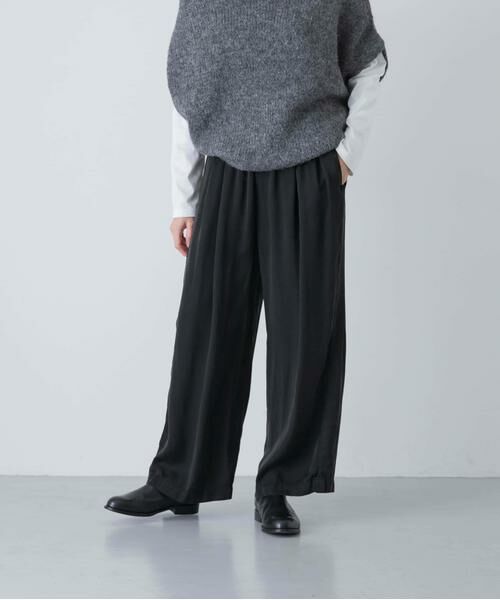 かぐれ / かぐれ その他パンツ | キュプラウォッシュドパンツ | 詳細1