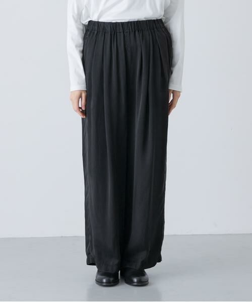 かぐれ / かぐれ その他パンツ | キュプラウォッシュドパンツ | 詳細7