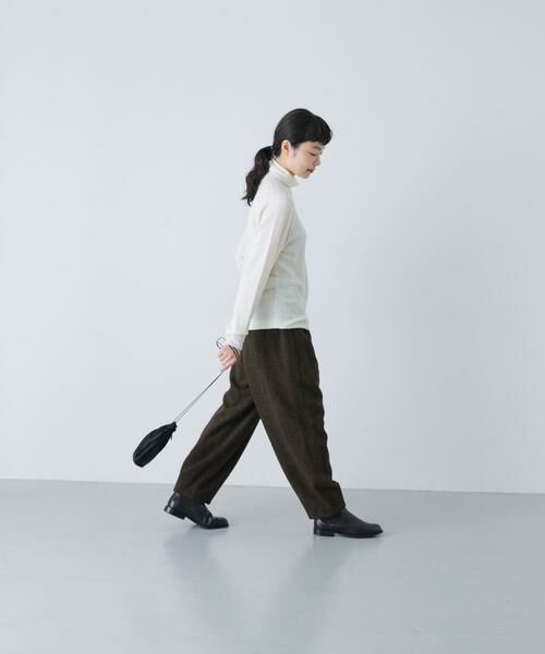 かぐれ / かぐれ その他パンツ | Wool tapered pants | 詳細5
