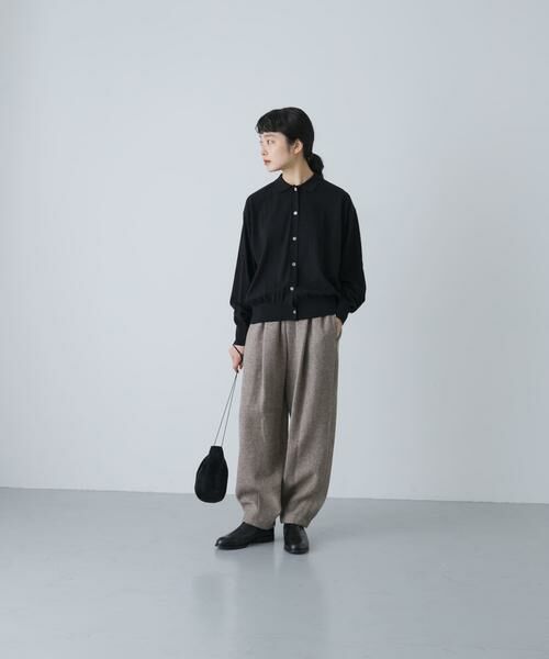 かぐれ / かぐれ その他パンツ | Wool tapered pants | 詳細23