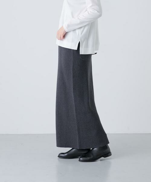 かぐれ / かぐれ スカート | コットンカシミヤニットスカート | 詳細13