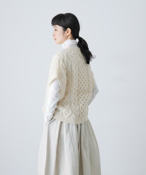 かぐれ / かぐれ ニット・セーター | ペルーアランワイドベスト | 詳細2