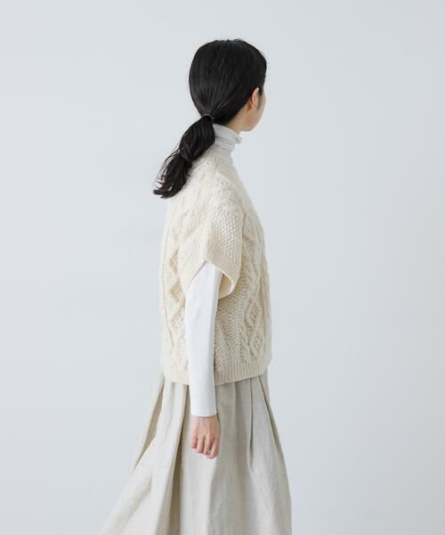 かぐれ / かぐれ ニット・セーター | ペルーアランワイドベスト | 詳細3