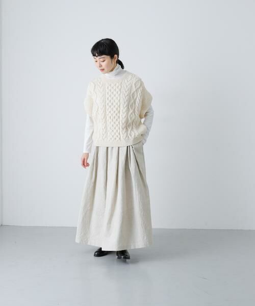 かぐれ / かぐれ ニット・セーター | ペルーアランワイドベスト | 詳細4