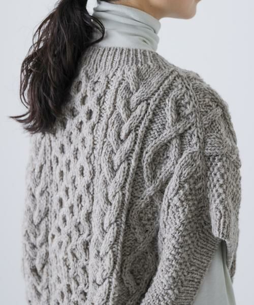 かぐれ / かぐれ ニット・セーター | ペルーアランワイドベスト | 詳細19