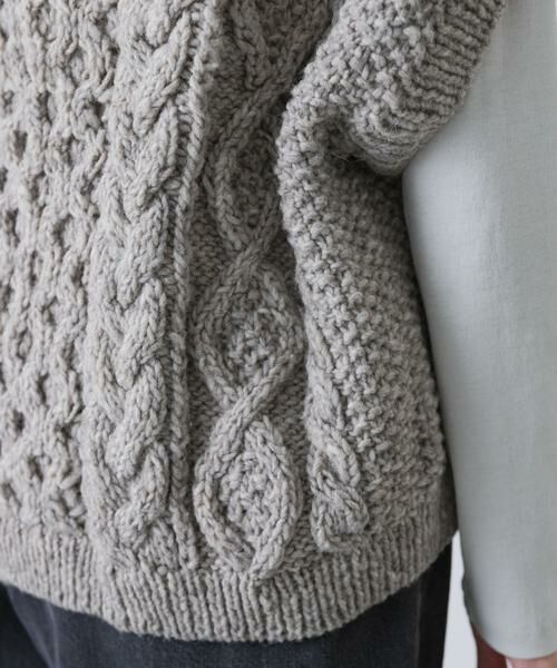かぐれ / かぐれ ニット・セーター | ペルーアランワイドベスト | 詳細20