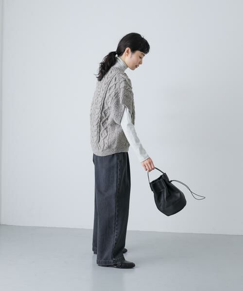 かぐれ / かぐれ ニット・セーター | ペルーアランワイドベスト | 詳細13