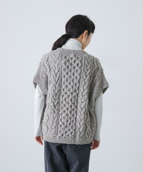 かぐれ / かぐれ ニット・セーター | ペルーアランワイドベスト | 詳細17