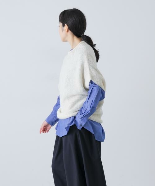 かぐれ / かぐれ ニット・セーター | アルパカルーズベスト | 詳細3