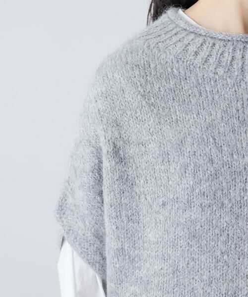 かぐれ / かぐれ ニット・セーター | アルパカルーズベスト | 詳細18