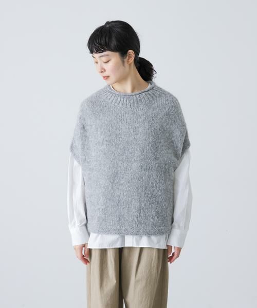 かぐれ / かぐれ ニット・セーター | アルパカルーズベスト | 詳細15