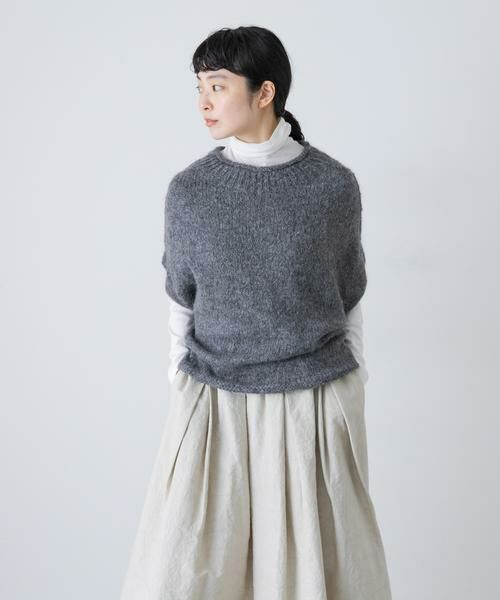 かぐれ / かぐれ ニット・セーター | アルパカルーズベスト | 詳細23