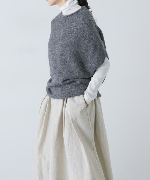 かぐれ / かぐれ ニット・セーター | アルパカルーズベスト | 詳細24