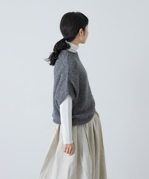 かぐれ / かぐれ ニット・セーター | アルパカルーズベスト | 詳細25