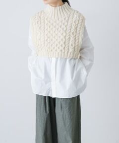 かぐれ / かぐれ ニット・セーター | ペルータートルショートベスト