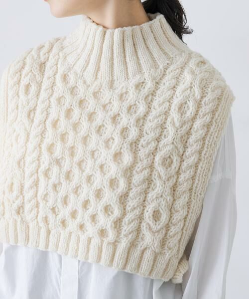 かぐれ / かぐれ ニット・セーター | ペルータートルショートベスト | 詳細10