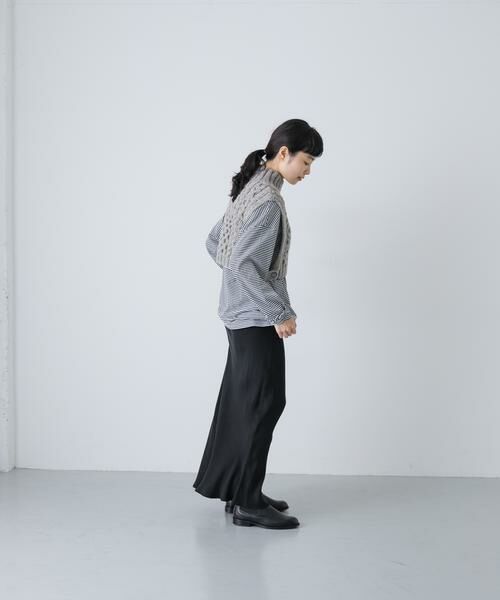 かぐれ / かぐれ ニット・セーター | ペルータートルショートベスト | 詳細19