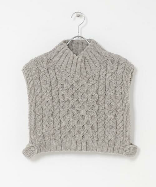 かぐれ / かぐれ ニット・セーター | ペルータートルショートベスト | 詳細20
