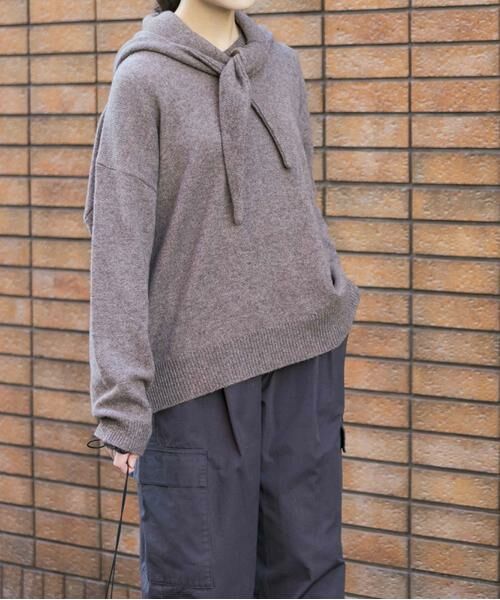 かぐれ / かぐれ ニット・セーター | ヤクウールVネックニット | 詳細1