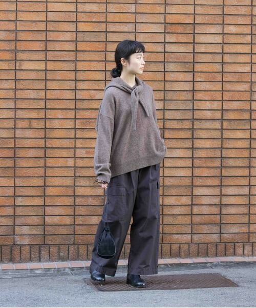 かぐれ / かぐれ ニット・セーター | ヤクウールVネックニット | 詳細3