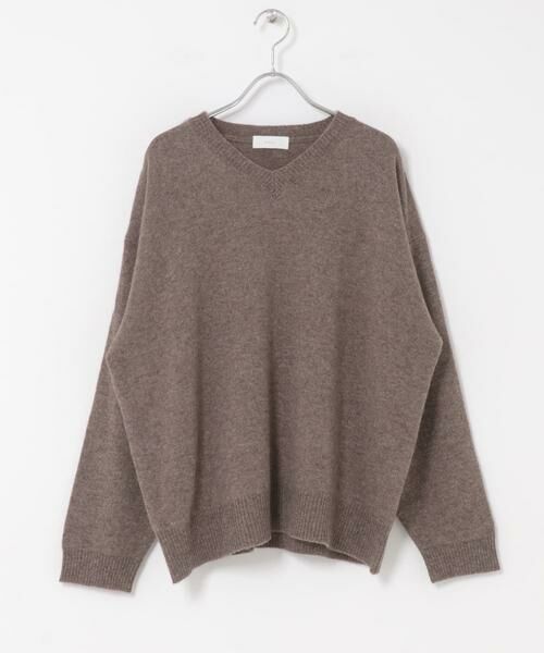 かぐれ / かぐれ ニット・セーター | ヤクウールVネックニット | 詳細6