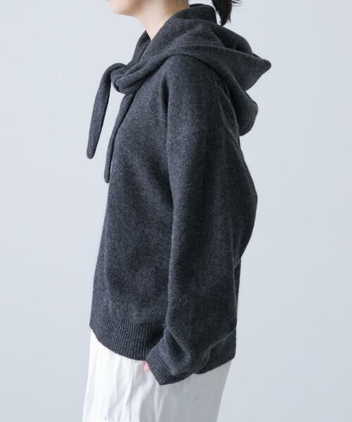 かぐれ / かぐれ ニット・セーター | ヤクウールVネックニット | 詳細12