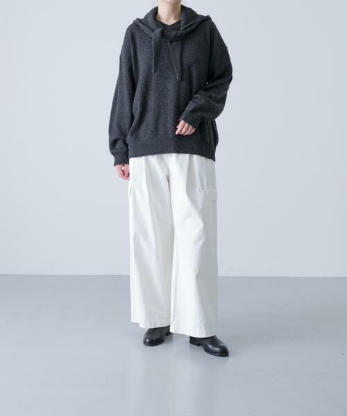 かぐれ / かぐれ ニット・セーター | ヤクウールVネックニット | 詳細13