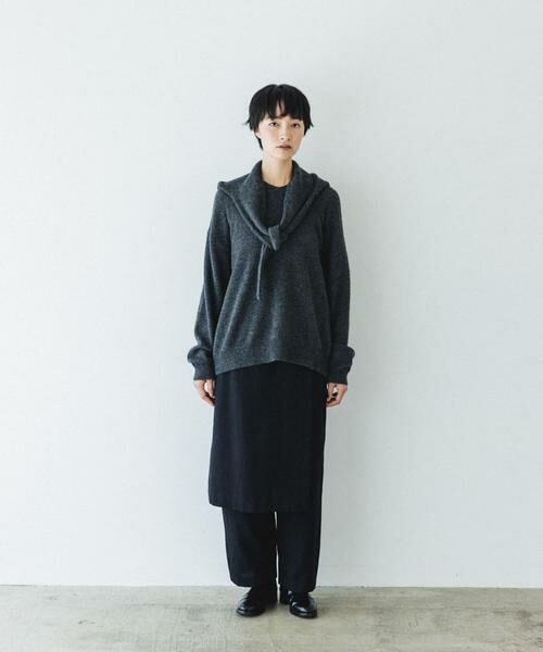 かぐれ / かぐれ ニット・セーター | ヤクウールVネックニット | 詳細14